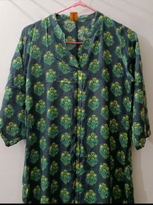 Floral Print Kurti Dress