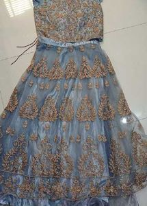 Exquisite Embroidered Lehenga Choli Set