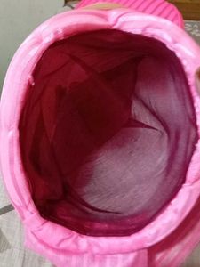 set of three Pink &amp; Gold Wedding Turban