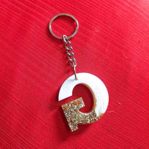 G Initial Keychain