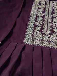 Designer Anarkali Suit with Dupatta