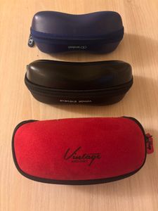 Set of 3 sunglasses Cases