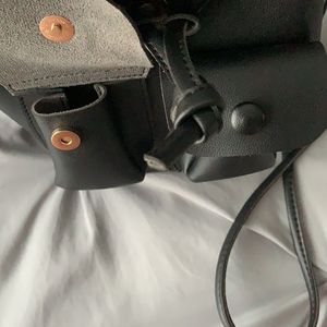Mini Black Backpack