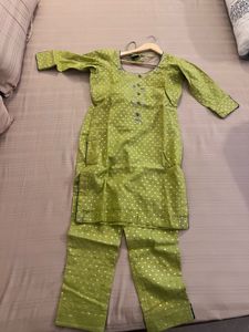 Beautiful Green Kurta and Pant