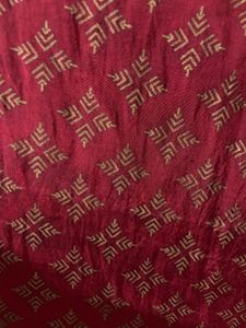 Global Desi Flared Maroon Printed Palazzo Pants