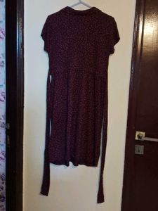 H&amp;M Chic Polka Dot Midi Dress