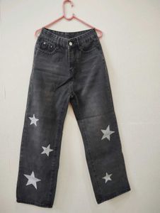 Dark Wash Star Jeans