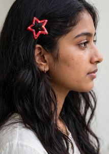 Star-Shaped Hair Clips – 2 Piece Set