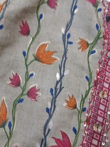Floral Print Kurta