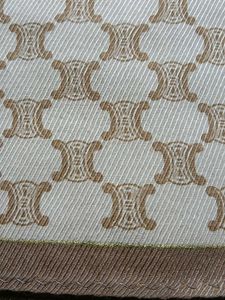 Celine Elegant Geometric Print hanky
