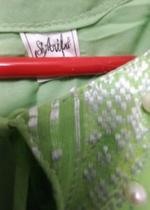 Lime Green Frock Suit