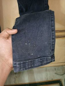 Women's Navy Blue Slim Fit Jeans | Waist 23 inches