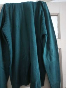 Unisex full front open Zip-Up Sweater