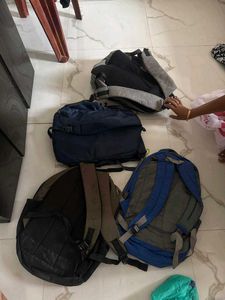 Assorted Backpacks - Set of 4