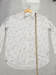 Balenciaga All Over Logo Shirt