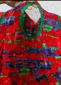 Red Full Long Frok