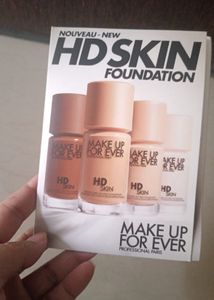 Make Up For Ever HD Skin Foundation Ad