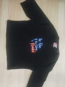 Black Crop top