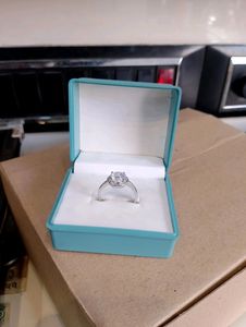 Diamond Ring Pure Silver 925