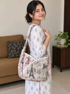Paris Themed Shoulder Bag