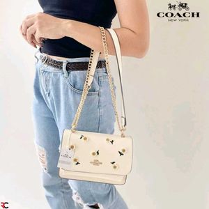 COACH* *KLARE CROSSBODY BAG* In Chalk White, Detai