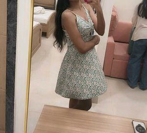 Floral Print Mini Dress
