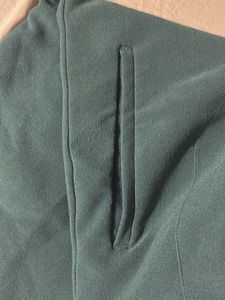 Olive Green Wide Leg Pants