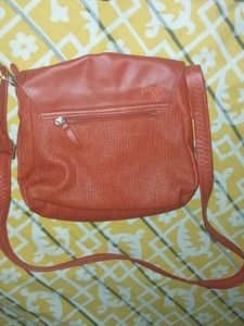 Chic Red Crossbody Bag with Bow