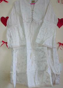Off-White Midi Dress