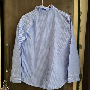Blue Striped Women's Shirt