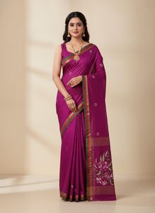 Crepe Silk Saree