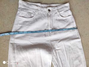 White Denim Jeans