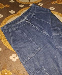 Y2k Denim Cargo Jeans