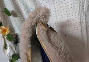 Fuzzy Shoulder Bag