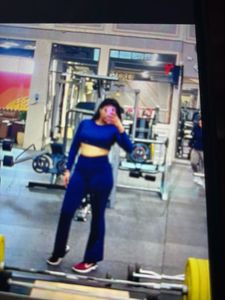 Stylish Blue Activewear Set