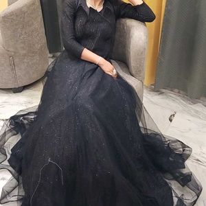 Stunning Black Sparkly Gown