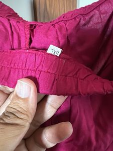 Magenta  Salwar Pants