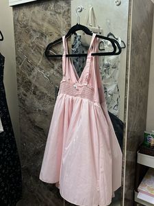 Chic Pink Mini Dress