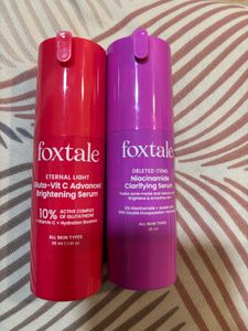 Foxtale Vitamin C & Niacinamide Serums🦋