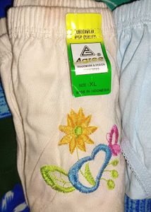 Embroidered Cotton Briefs