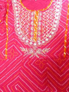 half and full frock combo