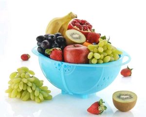 Foldable Washing Basket / Colander (Pack Of 1)