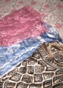Elegant Dupattas Set - 3 Pieces