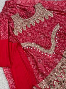 Beautiful Short Top Palazzo with Dupatta