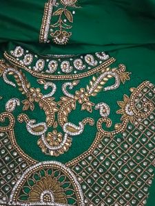 Maggam Work Blouse Unstitched