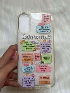 Note to Self iPhone16 Case
