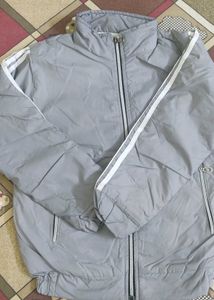 Lightweight Grey Track Jacket