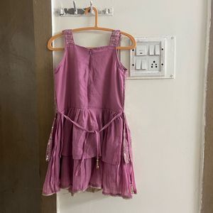 Elegant Tiered Kurta Set with Palazzo Pants