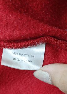 CKM Brand Women's Red Fleece Jacket