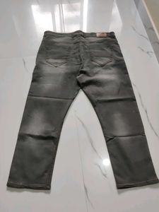 New stylish stretchable 44 size Men's Grey Denim J